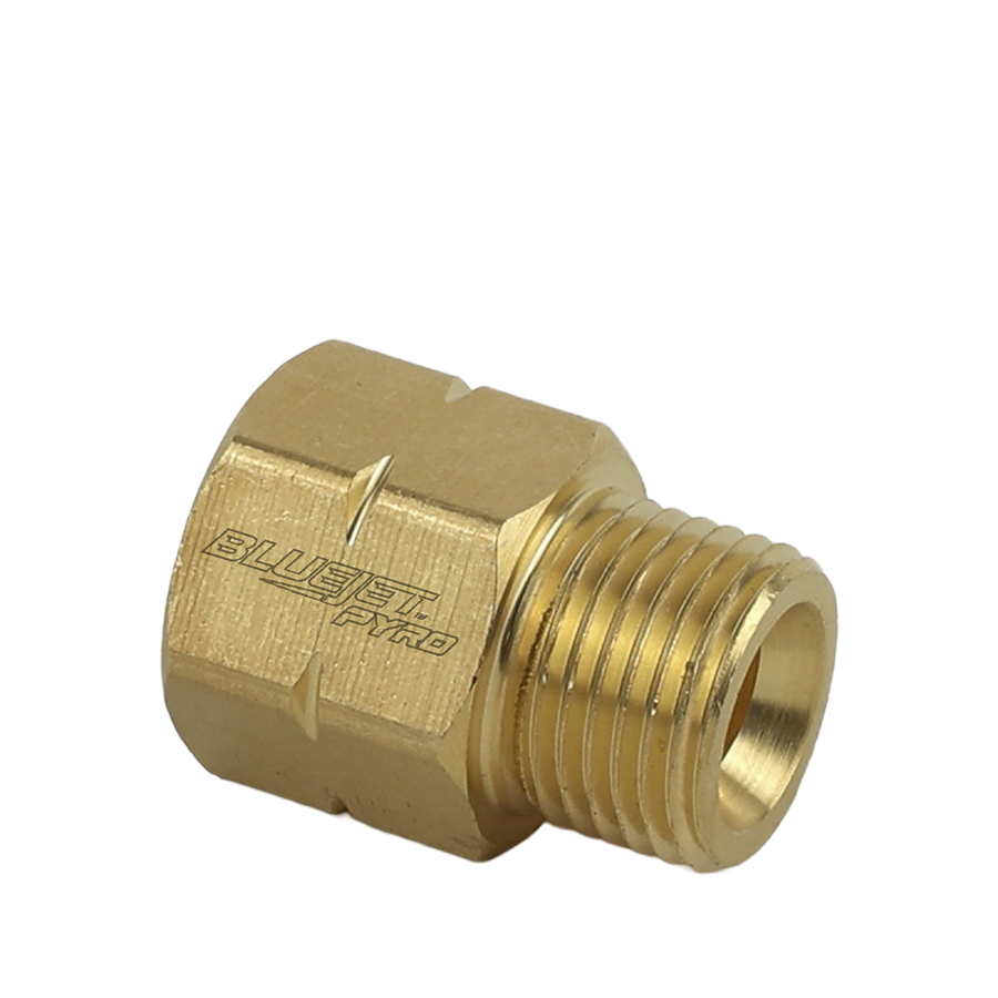 Cigweld BlueJet Pyro Torch Adaptor (3/8" BSP LH to 5/8" - 18 UNF LH) 208561