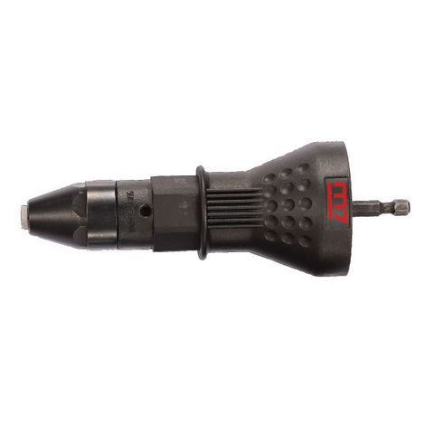 M7 RIVETER ADAPTOR (RETAIL PACK) TO SUIT DRILL, 1/4" RIVET