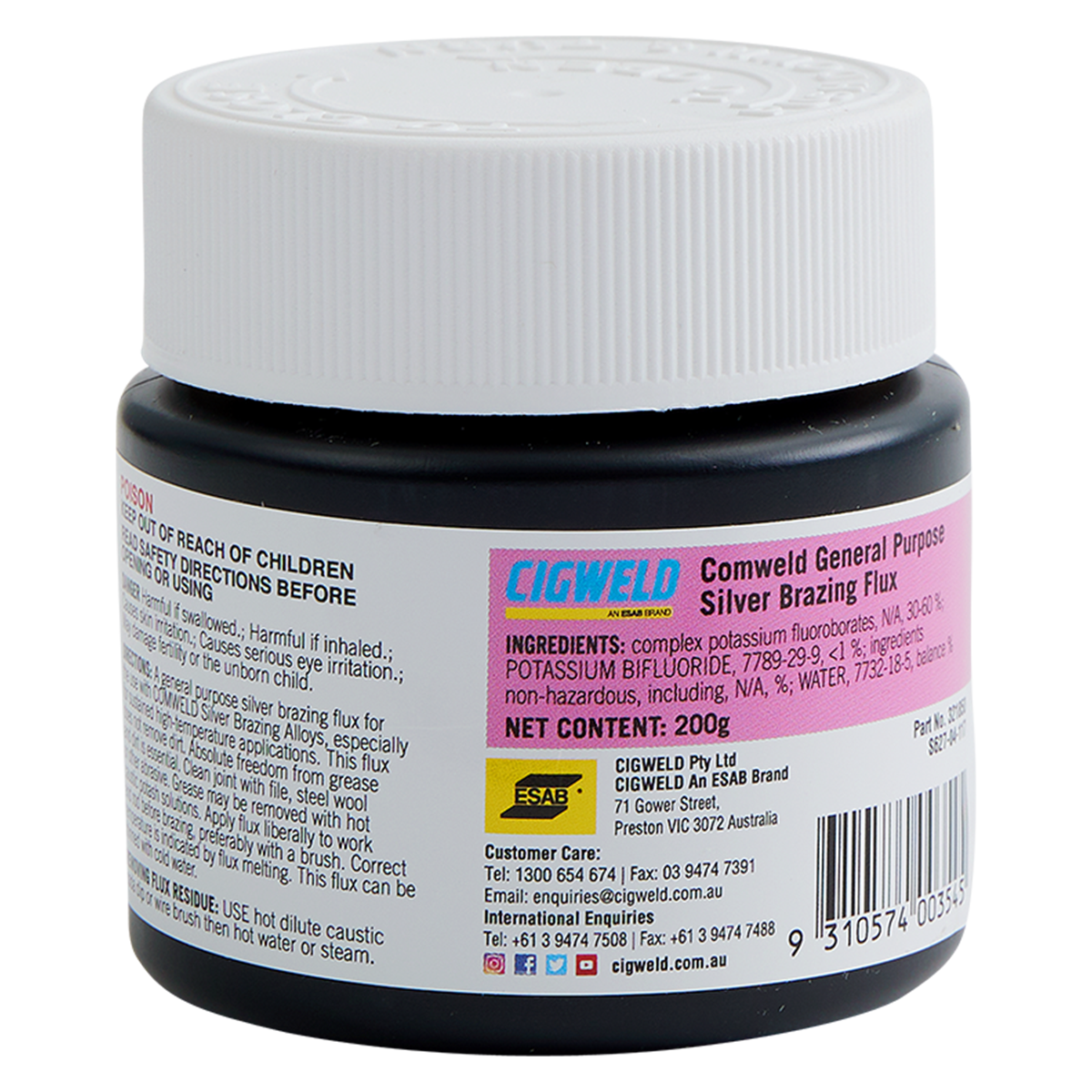 Cigweld Comweld GP Brazing Flux - 200g