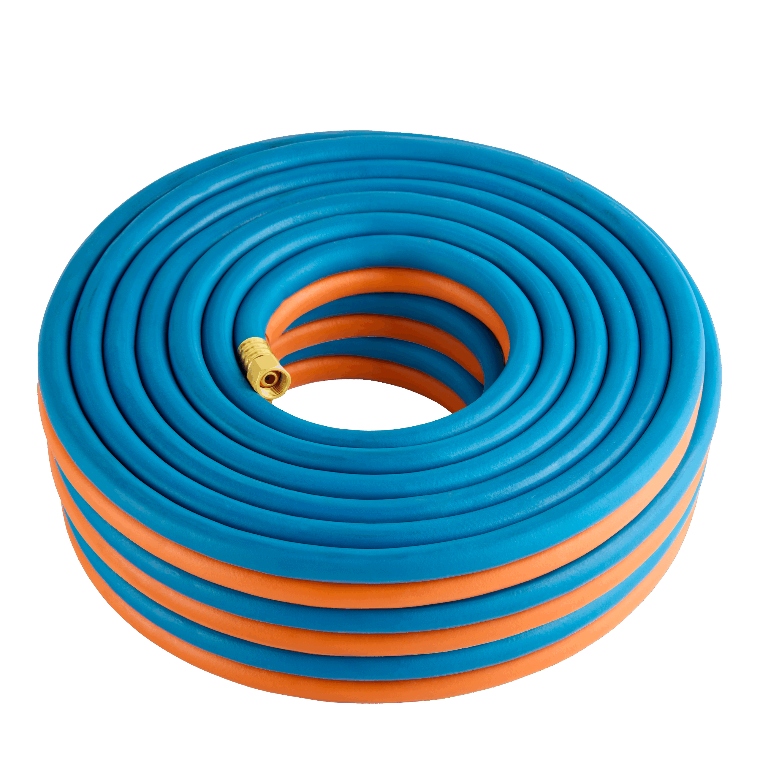 Cigweld BlueJet RBX Fitted Gas Hose, Oxy/LPG, 10mm