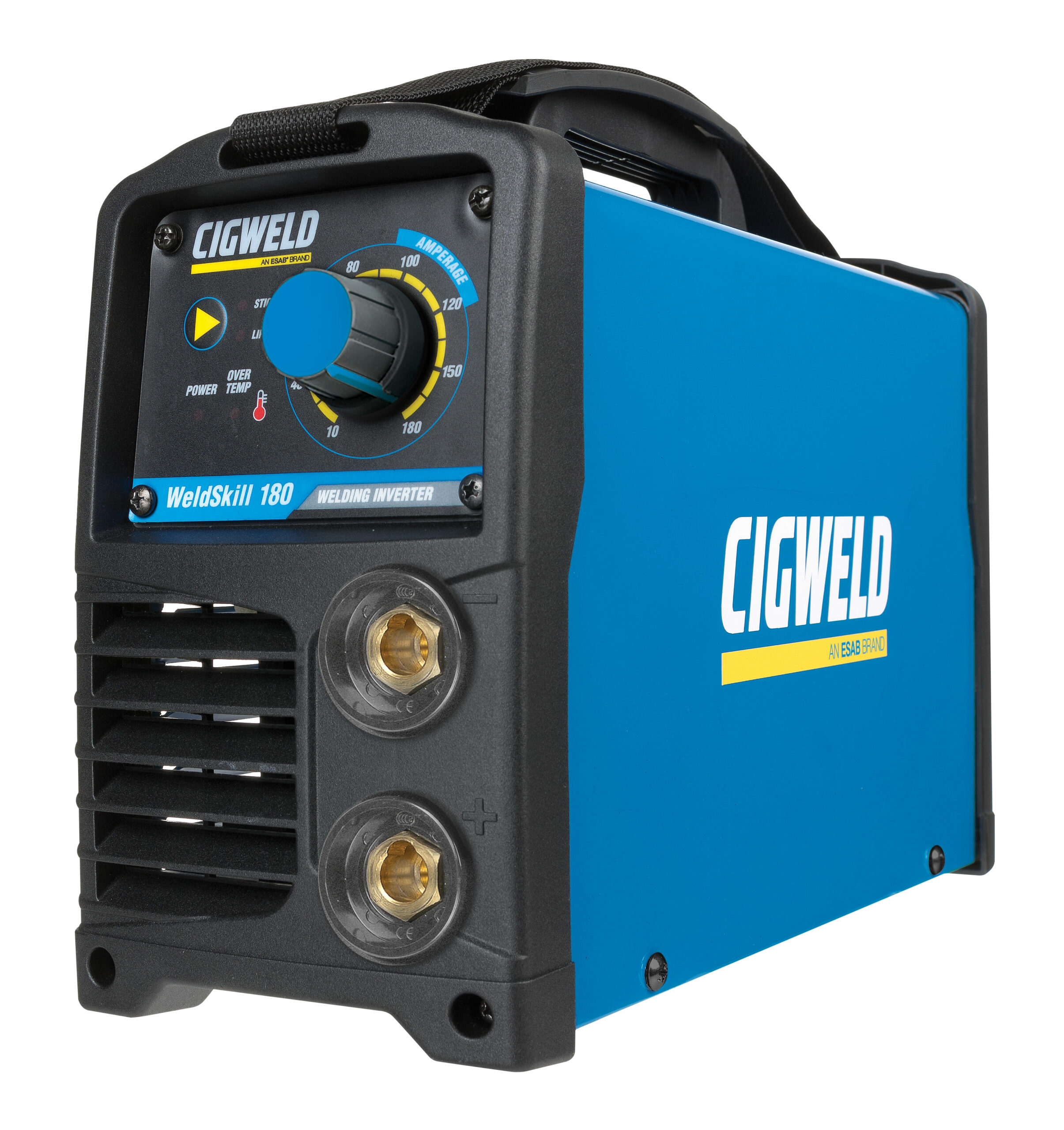 Cigweld WeldSkill 180 DC Inverter for Stick/MMA and LIFT-TIG welding - 240V 15A W1008180
