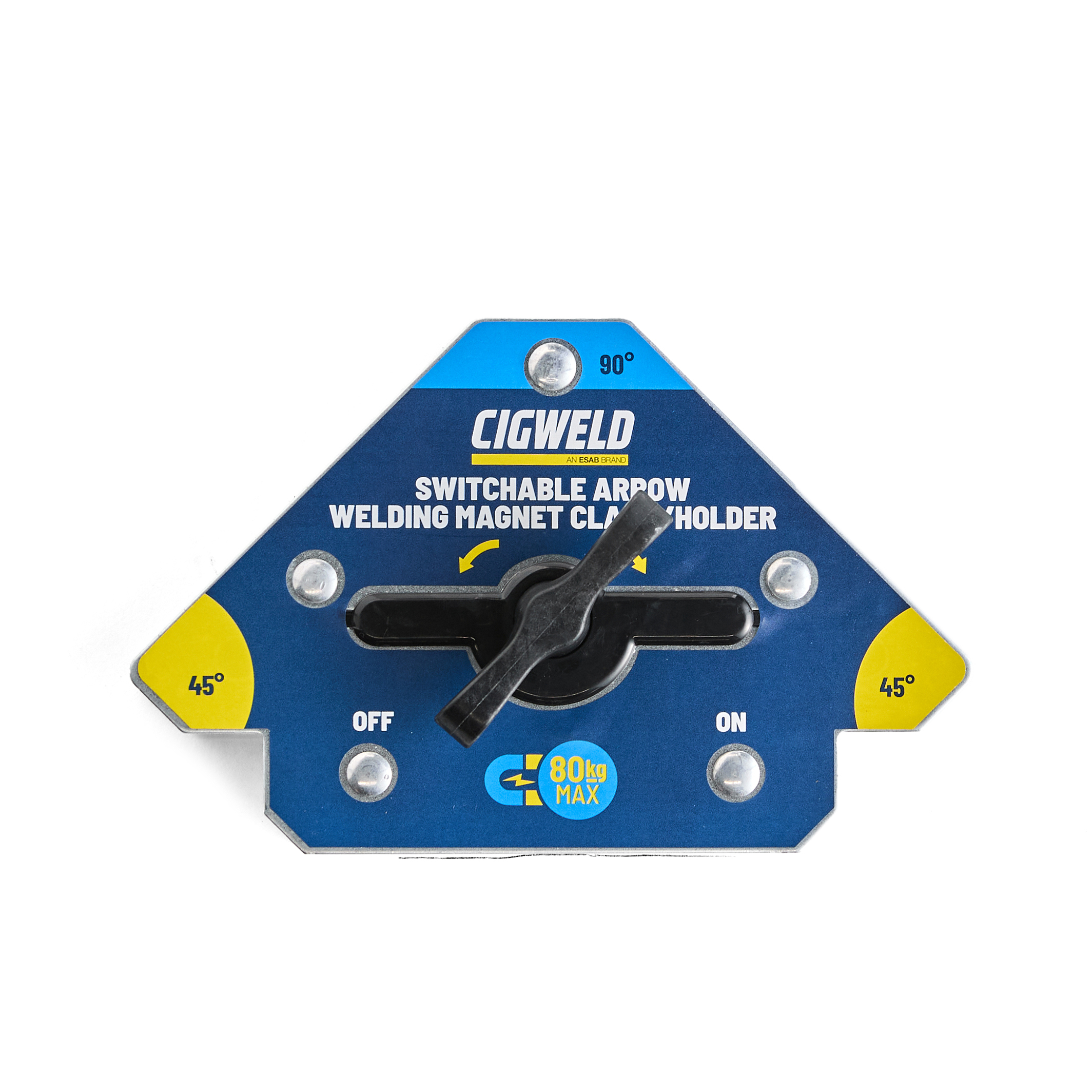 Cigweld Switchable Arrow Magnets - 80kg 646786