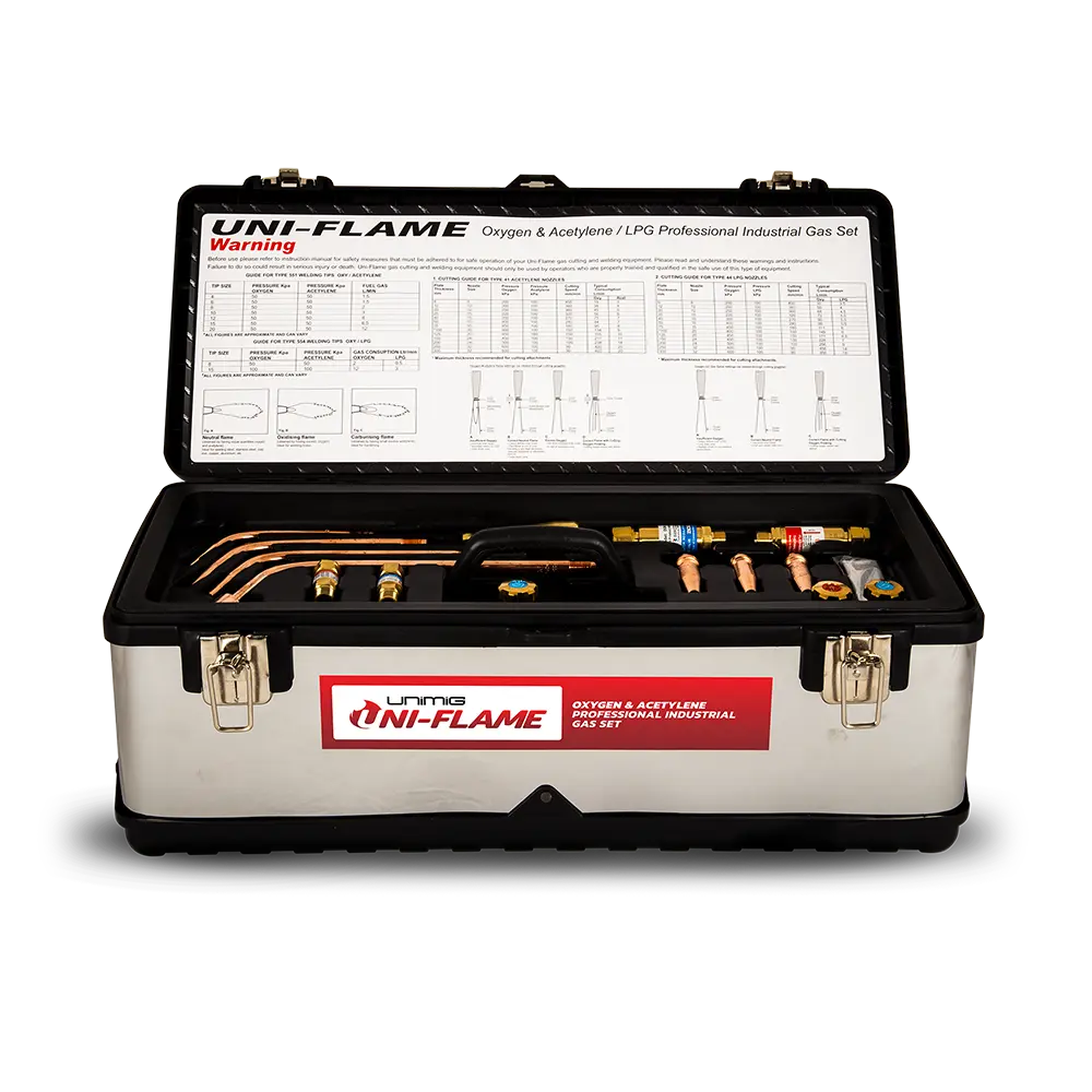 UNIMIG Oxygen & Acetylene Gas Kit KKOXY1