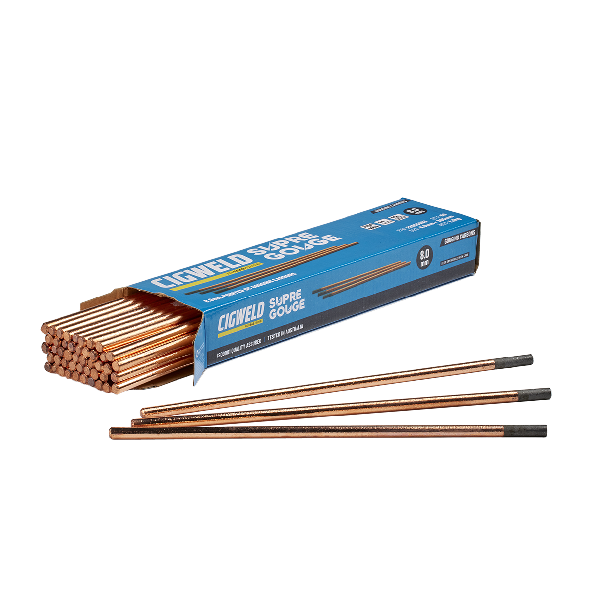 Cigweld Supre Gouge - Gouging Carbon - 6.5mm, 50 Rods